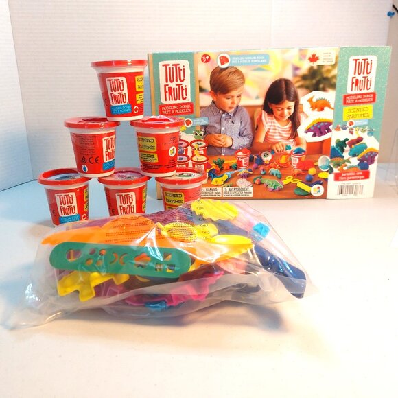 Tutti Frutti Scented Modeling Dough Jurassic Era - new open box - Picture 1 of 8